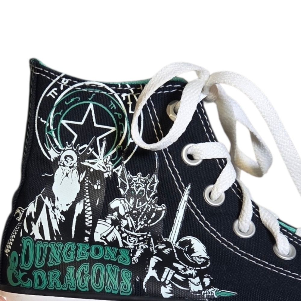 NWOB Converse X Dungeons And Dragons Chuck Taylor All Star High Tops‎ Men's Sz 5 - Picture 6 of 6